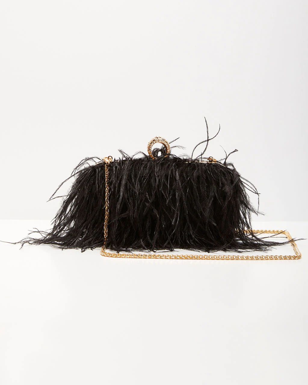 Emily Ostrich Feather Bag | VICI Collection
