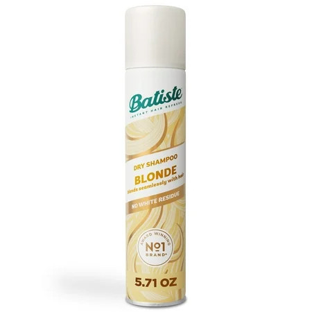 Batiste Blonde Dry Shampoo Instantly Refresh Hair & Absorb Oil Between Washes 5.71 oz | Walmart (US)
