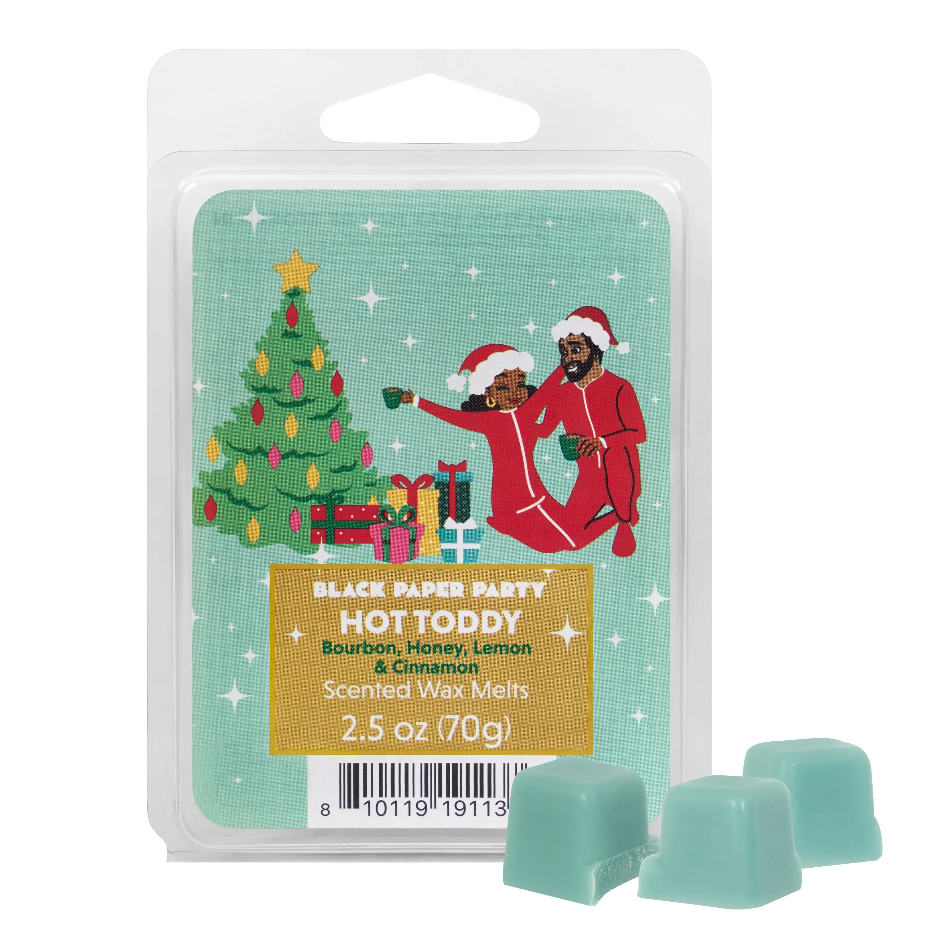 Black Paper Party Christmas Wax Melt, Hot Toddy Scent, 2.5 oz 6 count | Walmart (US)