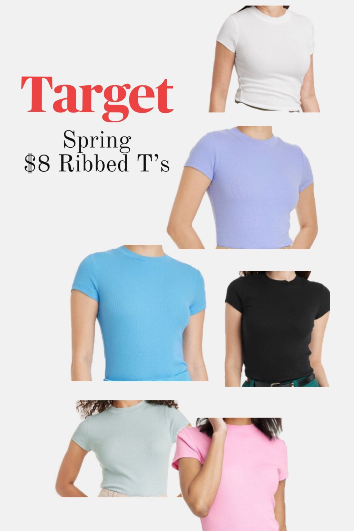 Women's V-Neck T-Shirt – Casual Summer Top, Loose Fit, Soft Polyester/Spandex Blend - View #12