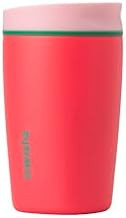 Owala SmoothSip Slider Insulated Stainless Steel Coffee Tumbler, Reusable Iced Coffee Cup, Hot Co... | Amazon (US)