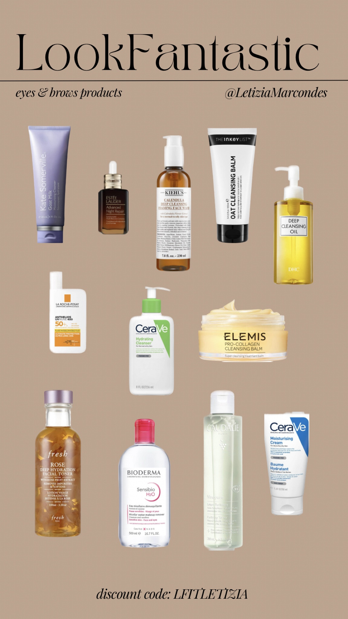 Look fantastic ✨ skincare products use code LTITLETIZIA to save $$

#LTKbeauty