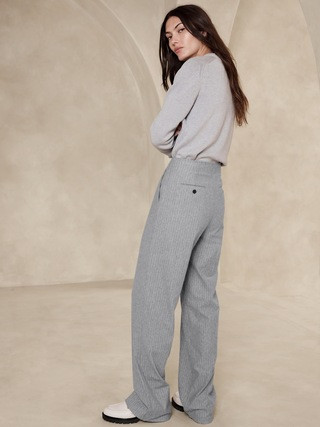 Georgina Italian Pinstripe Pant | Banana Republic (US)