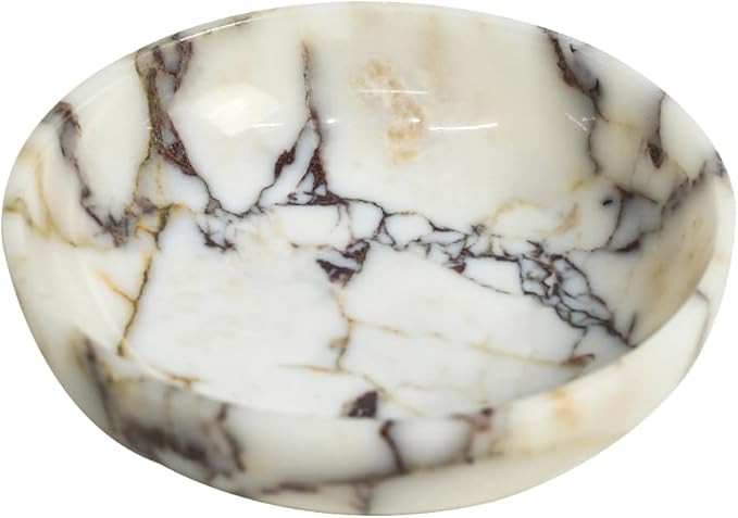 Marble Key Bowl for Home Decor, Decorative Bowl for Coffee Table, Marble Fruit Bowl For Table Cen... | Amazon (US)