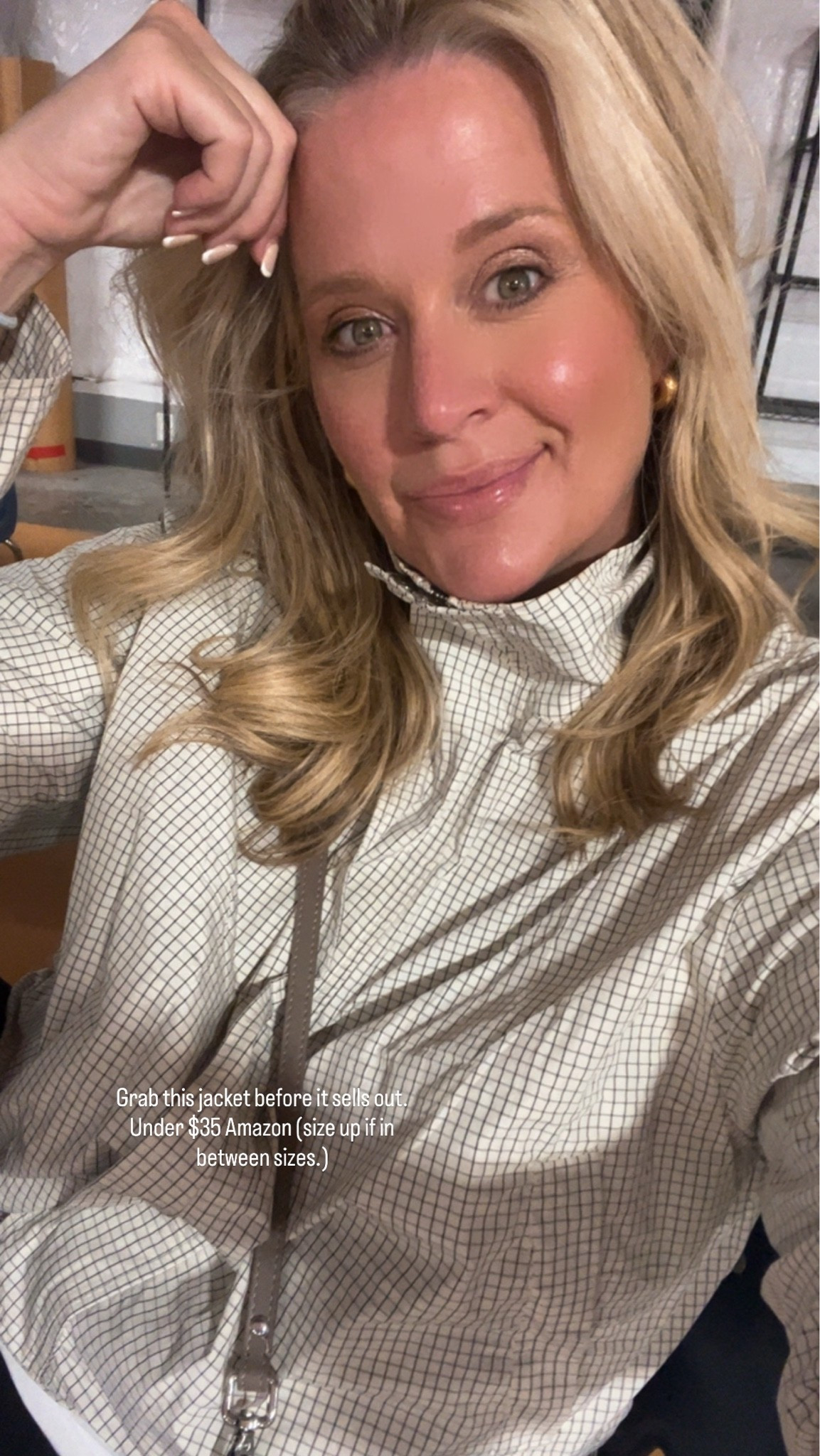 ✨Tap the bell, save and ❤️ start here over 40 fashion, midlife style, midsize fashion and luxury looks for less.  

Grab this checkered windbreaker before it sells out! 

👑 Helping you look good, feel good.-Lindsey Denver   Check back daily for belly-friendly style, confidence, and Outfit Physics™.

#LTKOver40 #LTKMidsize #LTKPlusSize