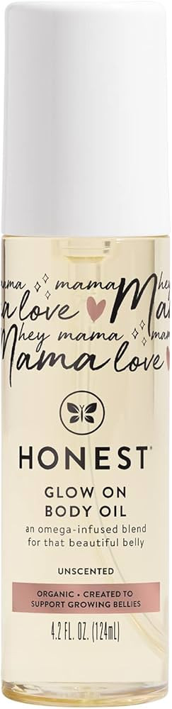 HONEST The Company Mama Glow On Body Oil, 4.2 Fl Oz | Amazon (US)