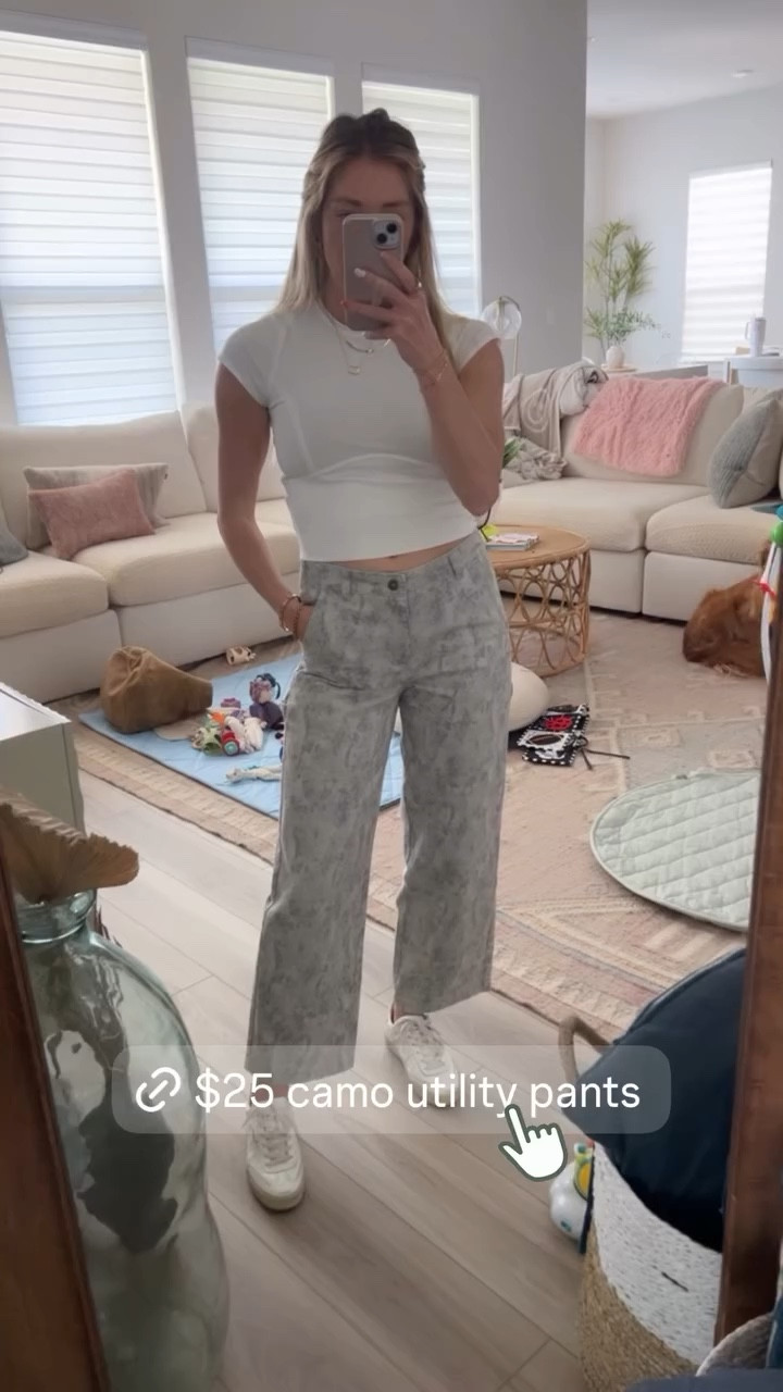 found these pants in the boys section 😆 $25 camo utility pants 

#LTKPetite #LTKKids #LTKootd