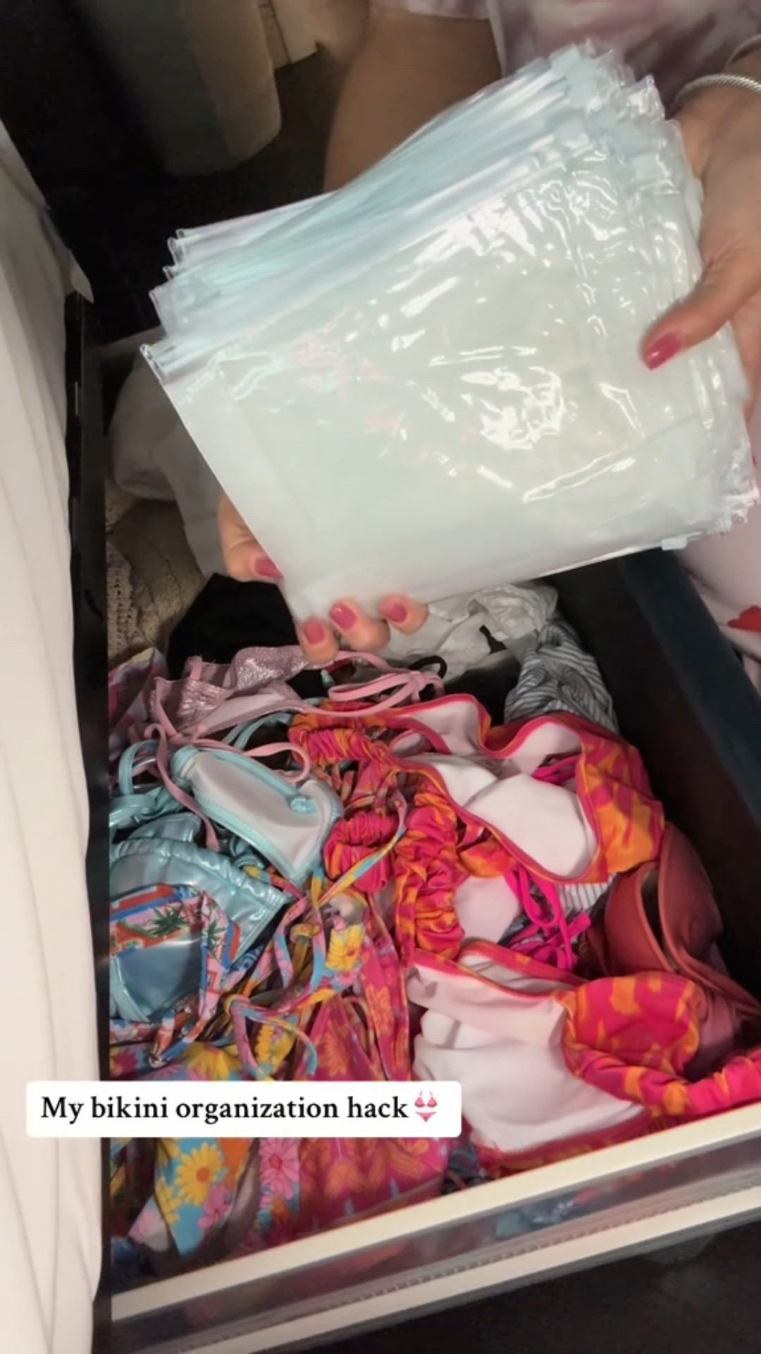 Best swimsuit organization hack 

#LTKSummerEdit #LTKSwim