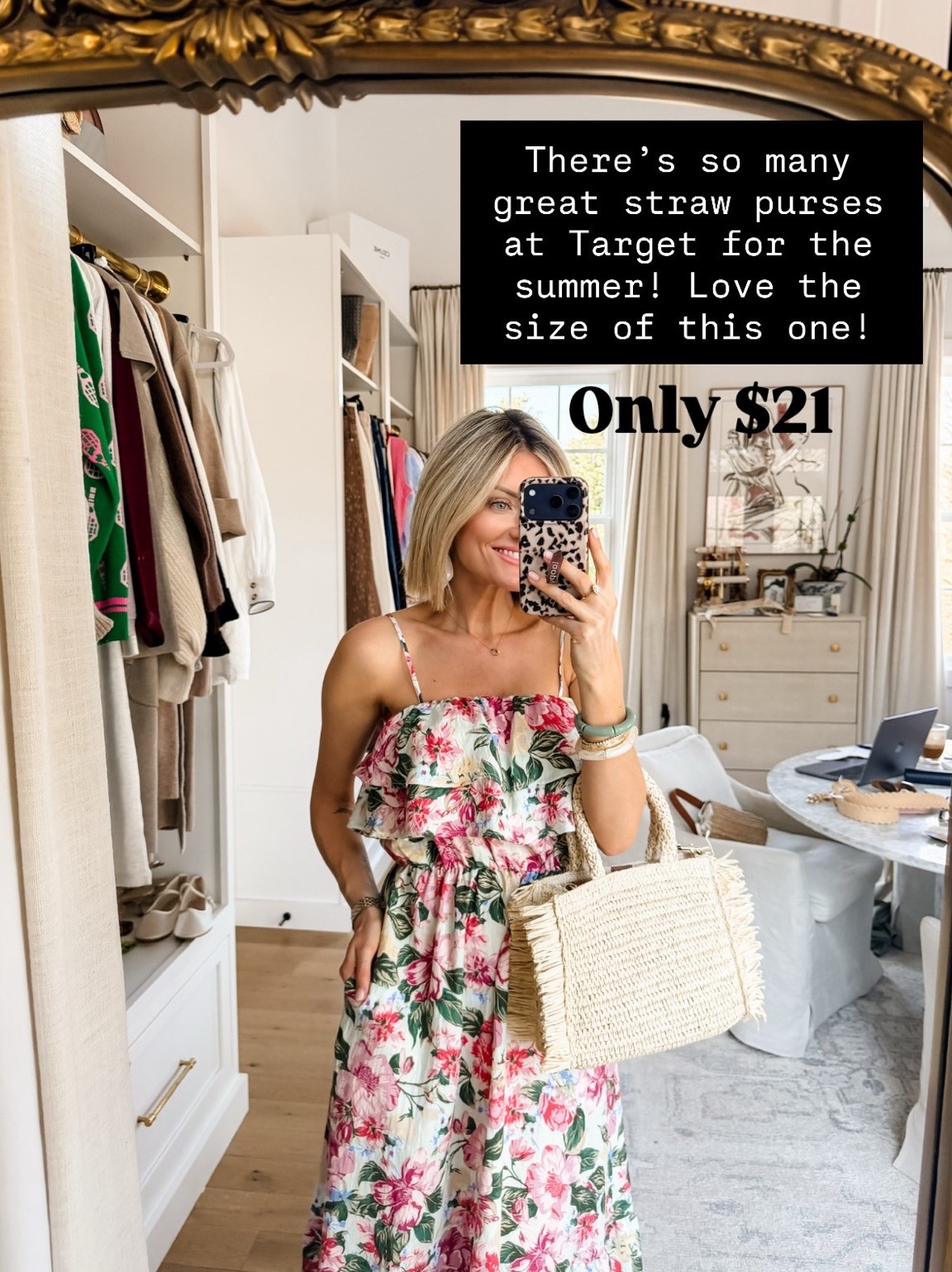 Grab this bag for your next vacation 👏🏼 on sale today!

Loverly Grey, Target find, straw bag, straw purse, sale alert

#LTKSaleAlert