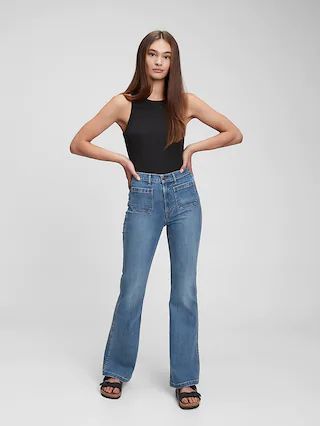 High Rise Flare Jeans | Gap (US)