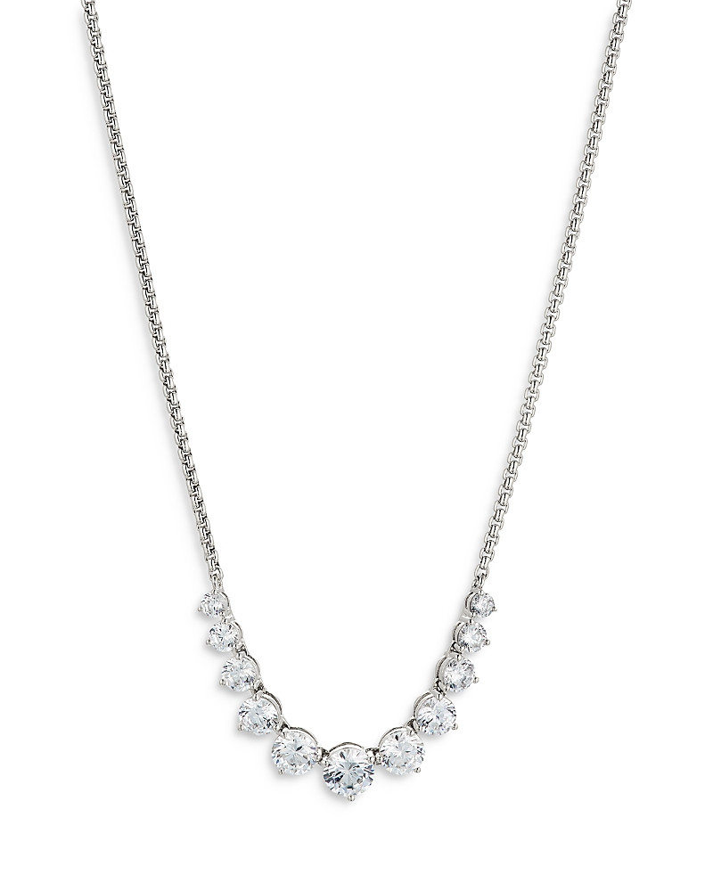 Nadri Perfect Tennis Graduated Cubic Zirconia Statement Necklace, 15-18 | Bloomingdale's (US)