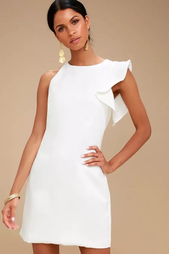 As picture / White – selinadress