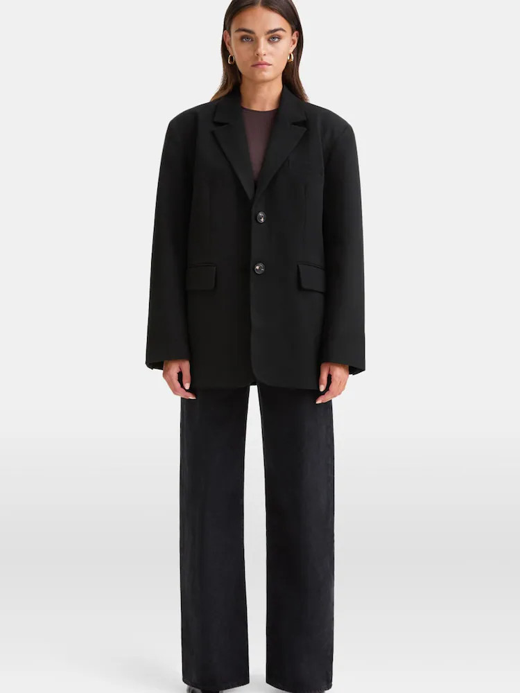 Buy TALA Black Oversized Everyday Tailoring Multiway Blazer from Next United Arab Emirates | Next UAE