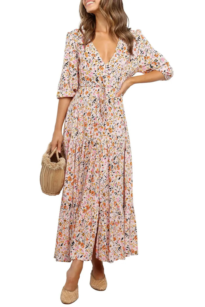 Kelda Floral Midi Dress (Women) | Nordstrom | Nordstrom