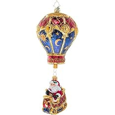 Christopher Radko Hand-Crafted European Glass Christmas Tree Decoration Sleigh Ornament, Among Th... | Amazon (US)