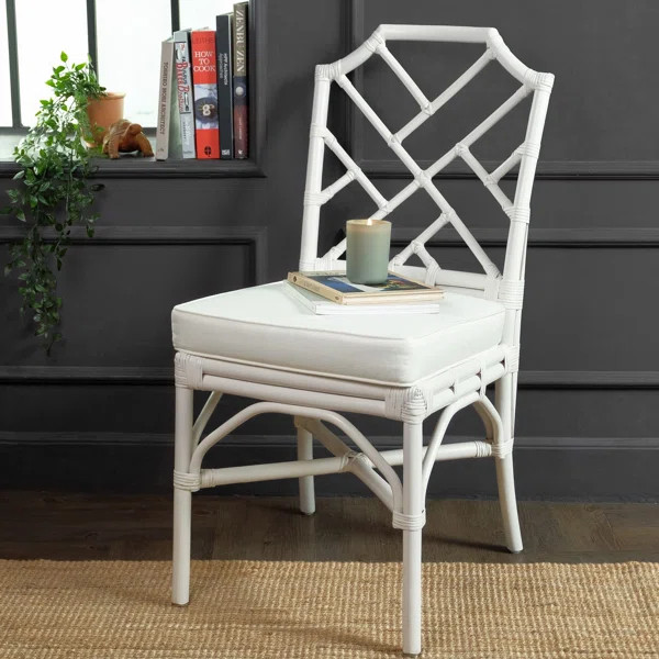 Ryman Cotton Cross Back Side Chair | Wayfair North America