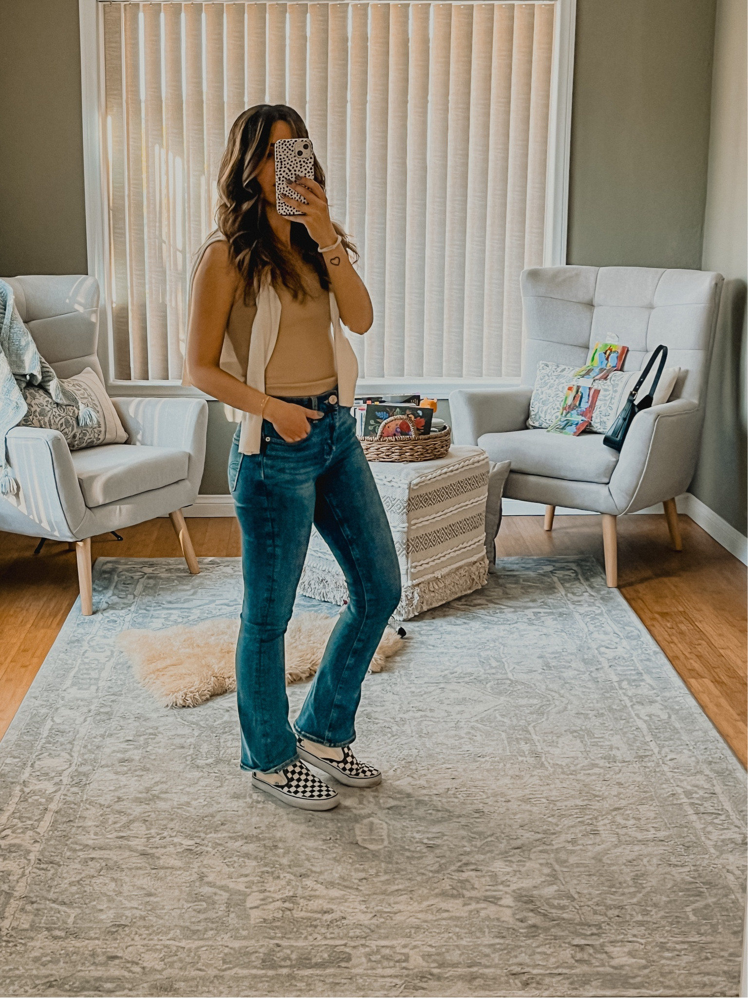 OOTD: channeling the inner coastal hip grandma look featuring the checkered vans I’ll be rocking until I’m 80. 

#coastalgrandma #summeroutfit 

#LTKSeasonal