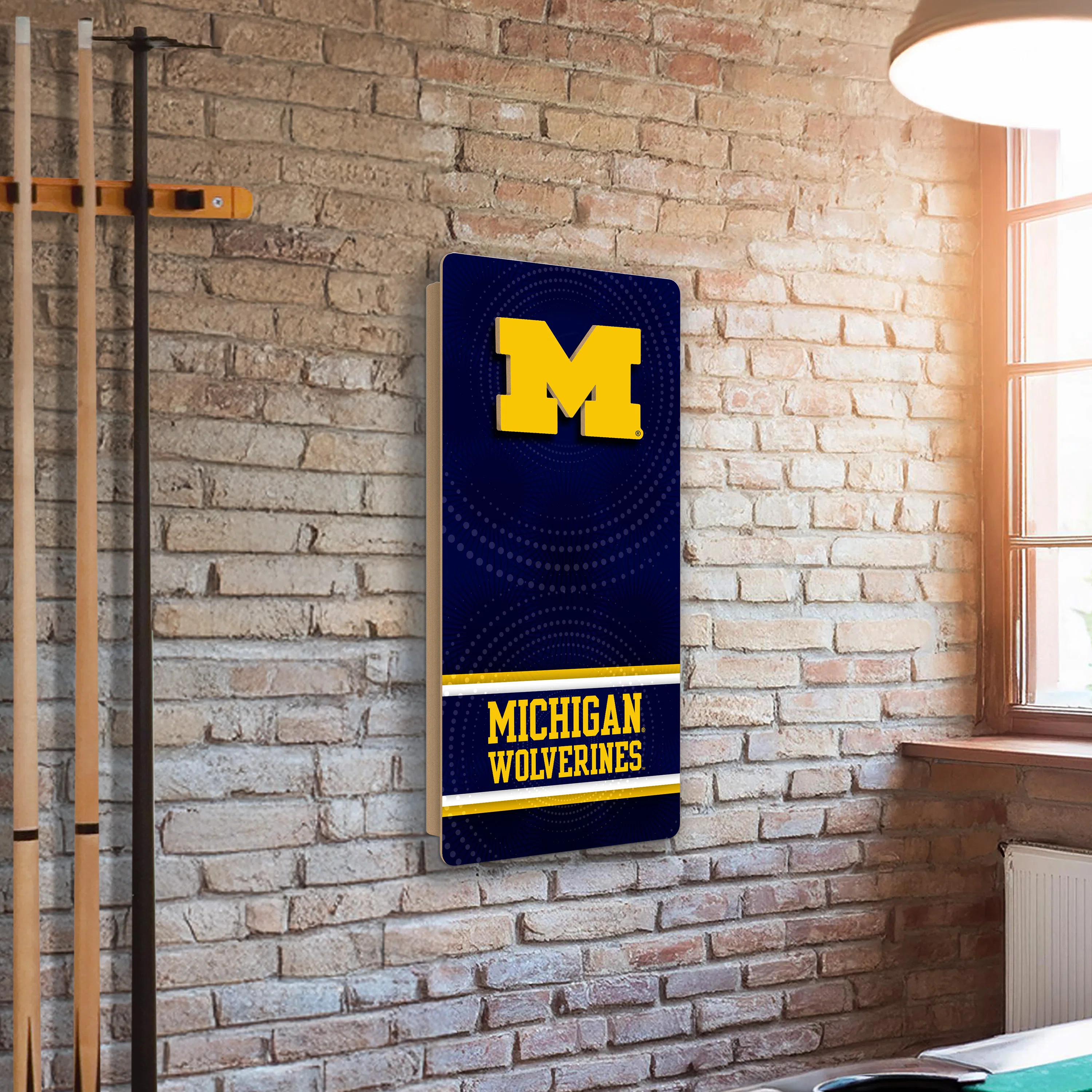 Fan Creations University Of Michigan Mini Wall Hanging Cornhole | Wayfair | Wayfair North America
