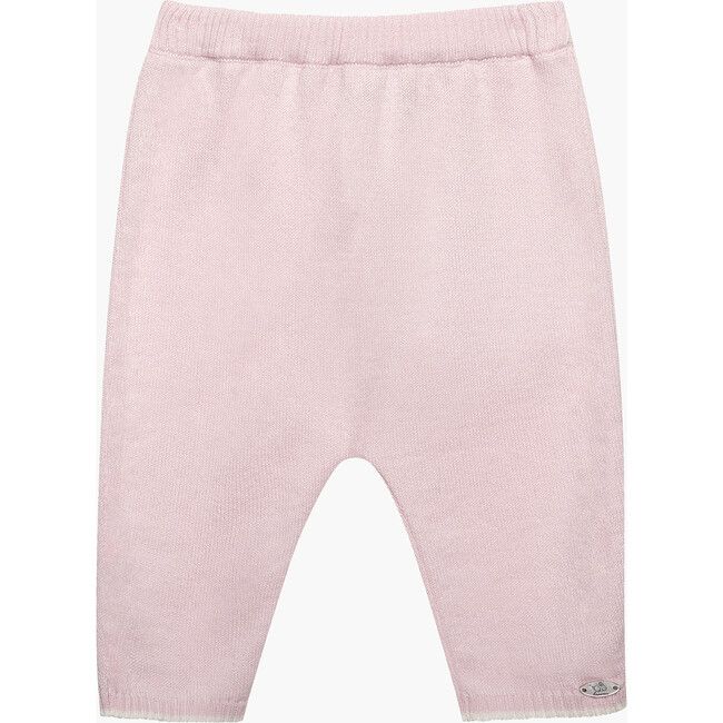 Little Flopsy Bunny Leggings, Pale Pink | Maisonette