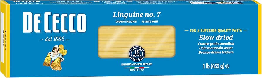 De Cecco Linguine Pasta, 16 Oz | Amazon (US)