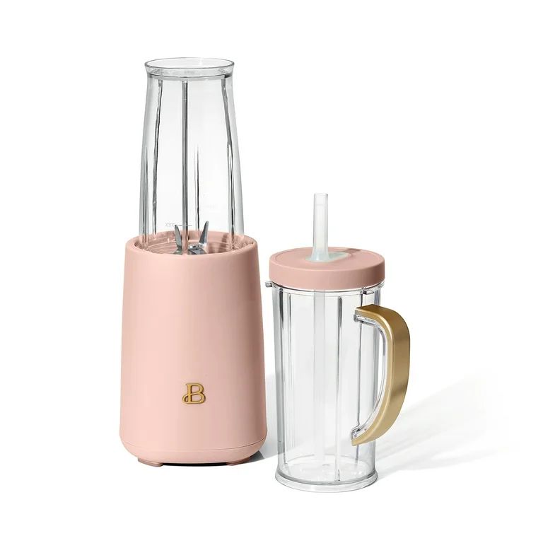 Beautiful Personal Blender Set with 12 Pieces, 240 W, Rose by Drew Barrymore | Walmart (US)