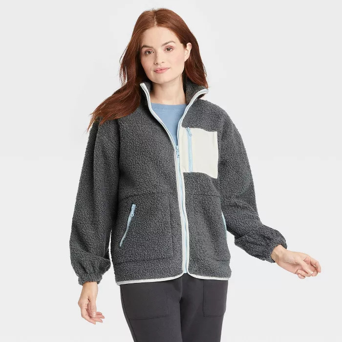 Women's Sherpa Jacket - Universal Thread™ | Target