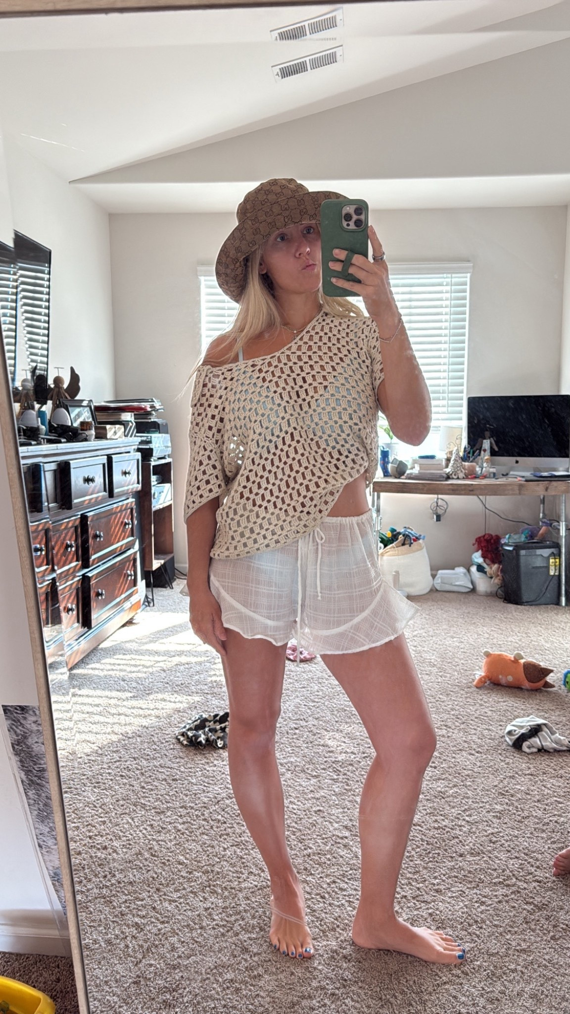 Small in shorts. M in top. Gucci hat from dhgate 🤫

#LTKFindsUnder100 #LTKSeasonal #LTKSwim