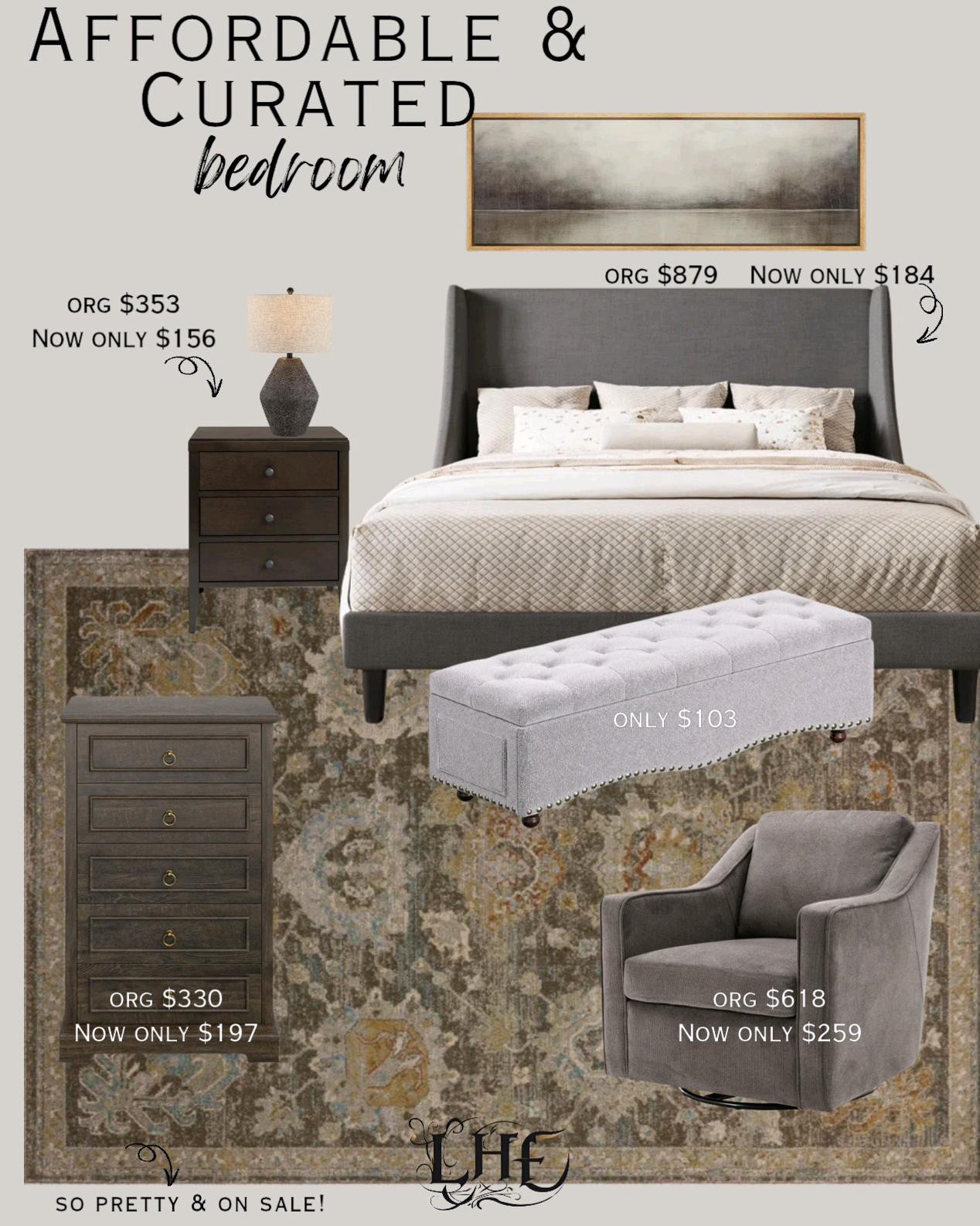 Affordable bedroom furniture finds! Shop by clicking the thumbnails below 👇... bedroom furniture, bedroom inspo, bedframe, platform bed, storage bench, storage ottoman, bedroom bench, nightstand, affordable nightstand, dresser, affordable furniture, bedroom chair, swivel chair, sale, furniture sale, rug, bedroom rug, area rug, living room rug, vintage rug, antique rug, wall art, modern farmhouse bedroom, farmhouse bedroom

#LTKHome #LTKSaleAlert #LTKWatchNow