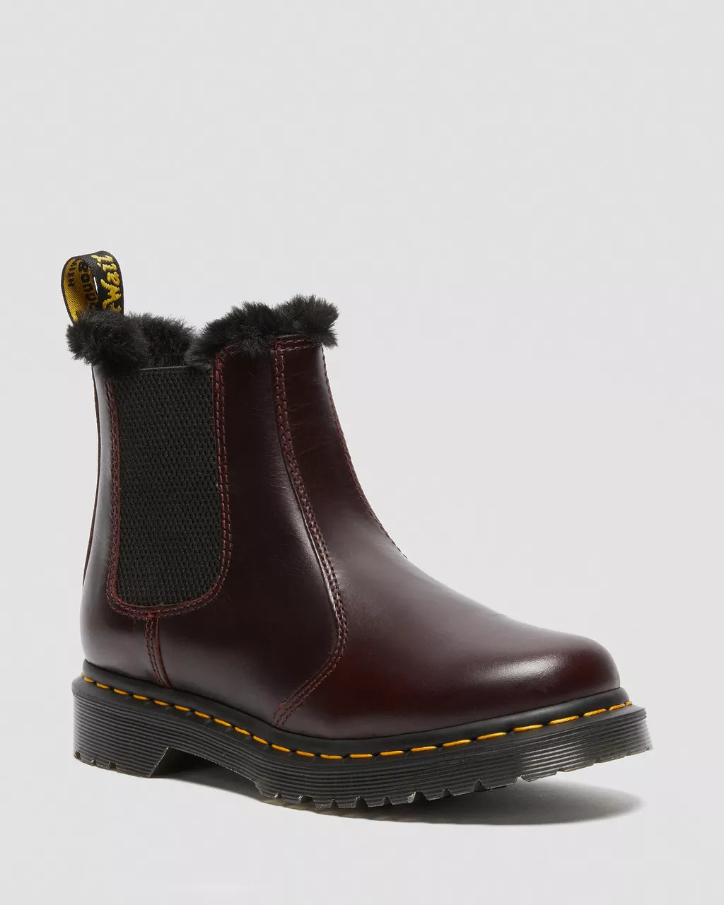 2976 Leonore Faux Fur Lined Chelsea Boots | Dr Martens (UK)