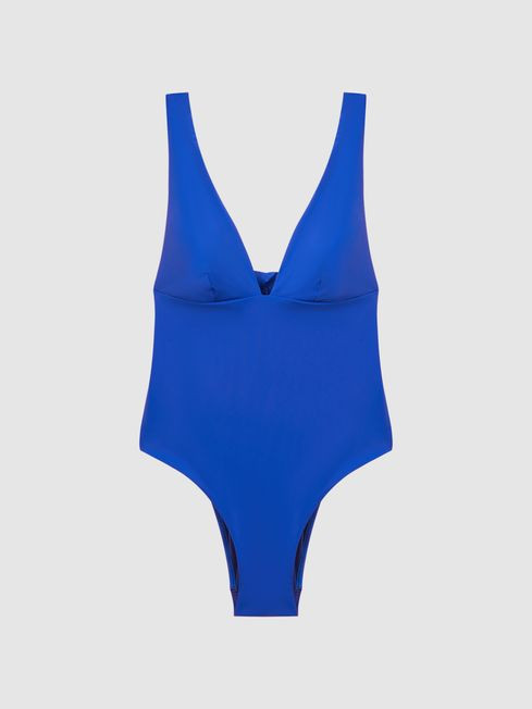 Italian Fabric Swimsuit | Reiss US