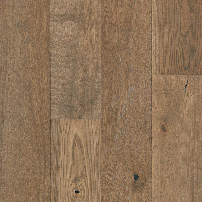 Bruce America's Best Choice Haven Point White oak 7-in W x 3/8-in T x Varying Length Smooth/Tradi... | Lowe's