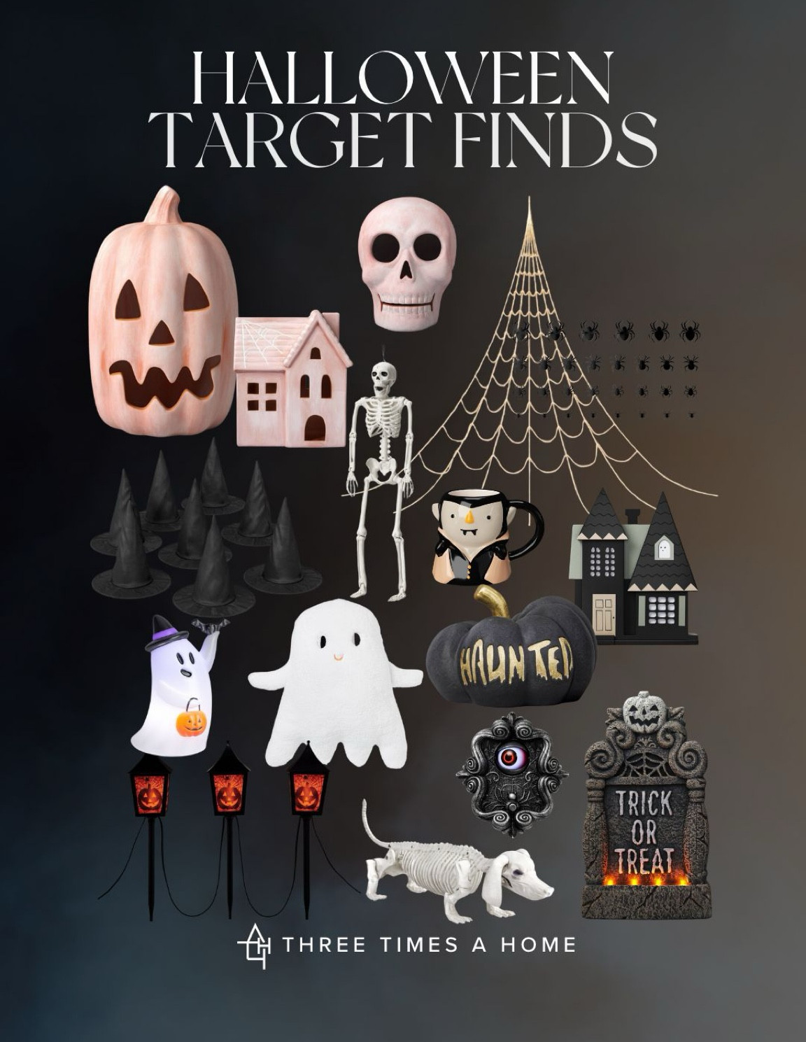 The terracotta pumpkins and skull are so good! 

Target Halloween finds

#LTKHome