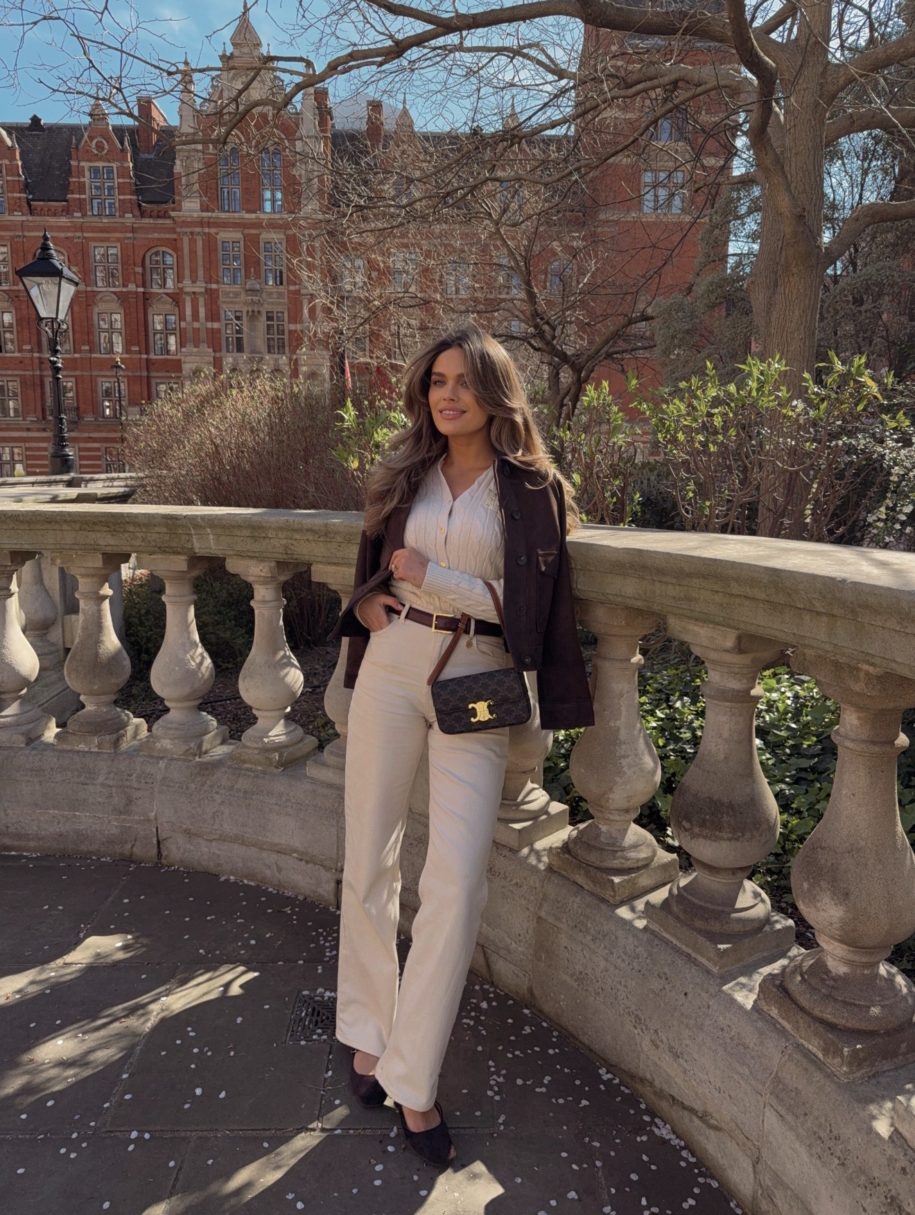 Chocolate and beige spring outfit 

#LTKspring #LTKuk #LTKAprilSpotlight