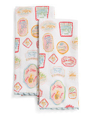 2pk Olive Oil Party Towels | TJ Maxx