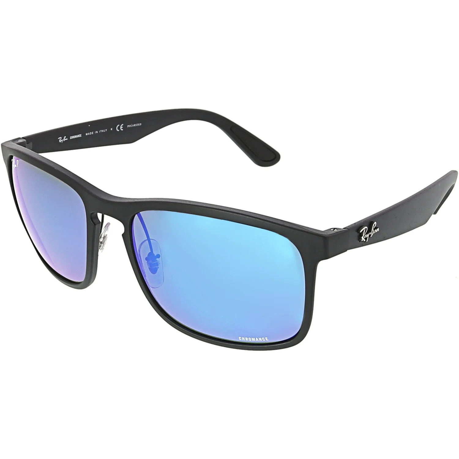 Ray-Ban Polarized Chromance RB4264-601SA1-58 Black Square Sunglasses | Walmart (US)
