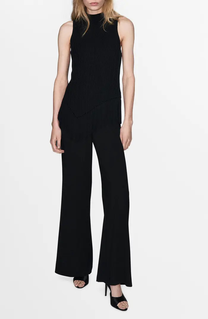Fringe Sleeveless Wide Leg Jumpsuit | Nordstrom