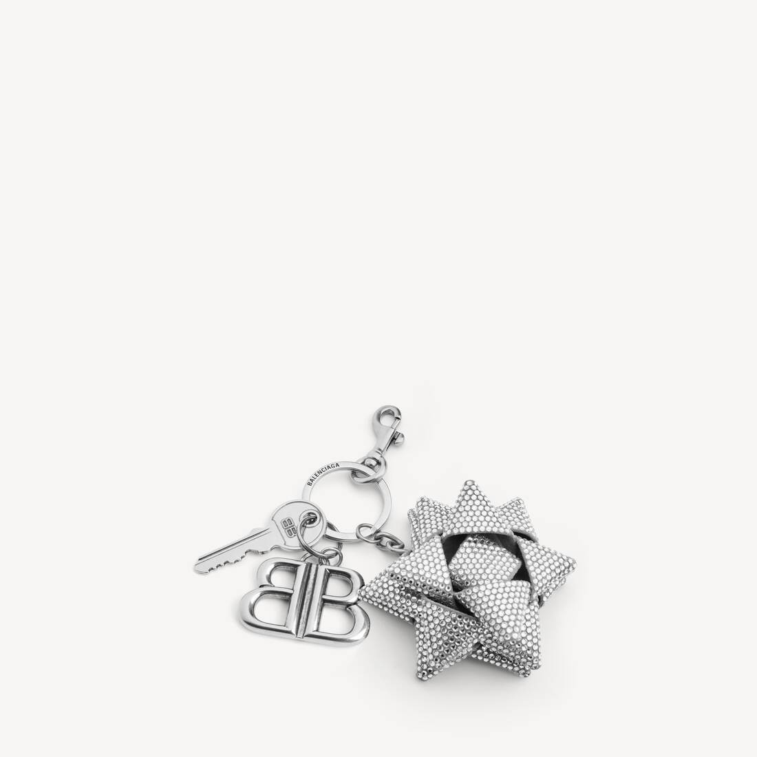 Women's Charm/keychain Gifting Bow in Crystal | Balenciaga US | Balenciaga