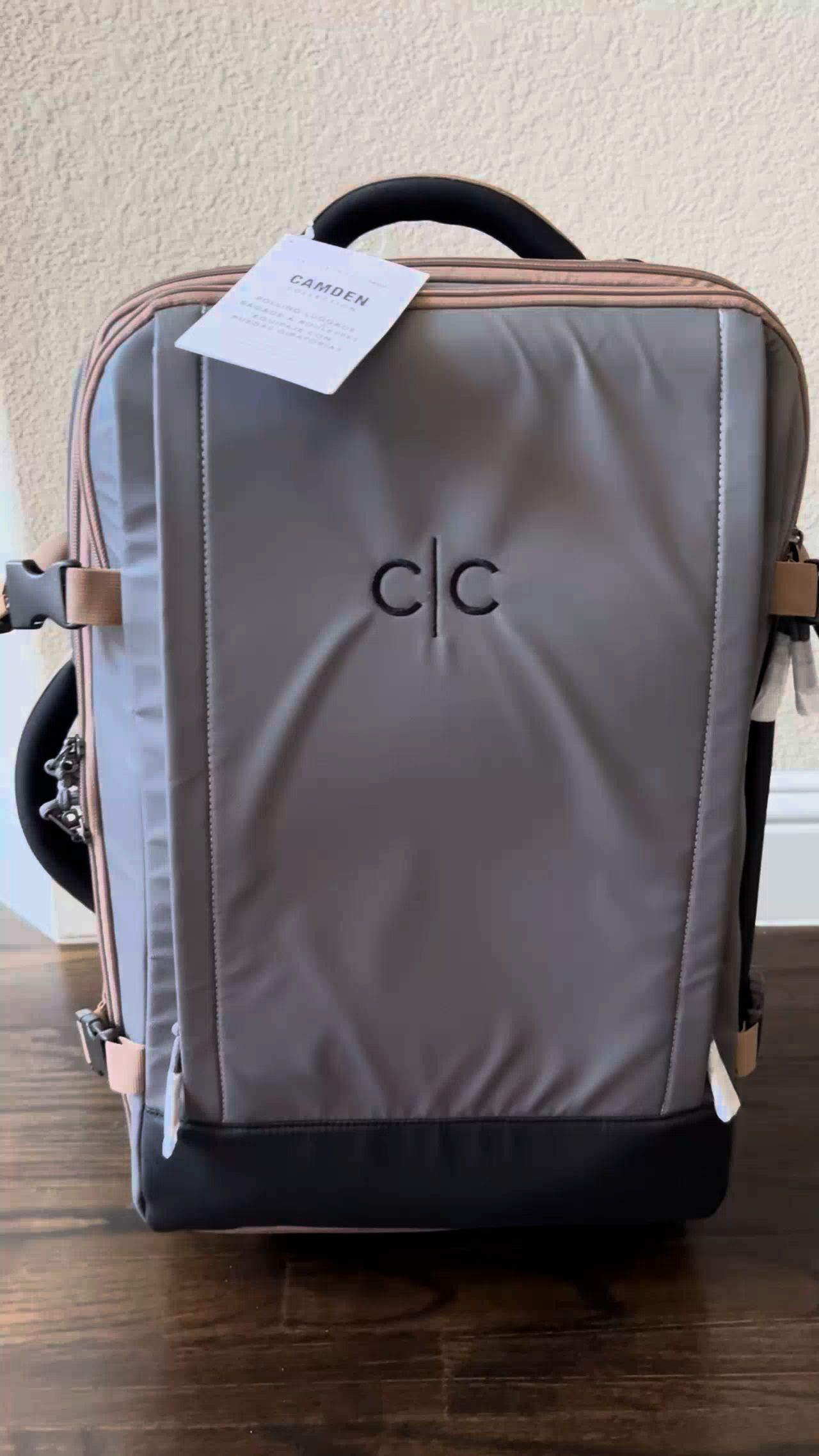 Check out my new soft-side carry on from a surprising retailer! I had to get it monogrammed, naturally.  The functionality is great and I love the way it looks with my travel tote. 10/10. 

 #LTKstorytime #LTKOver40 #LTKTravel