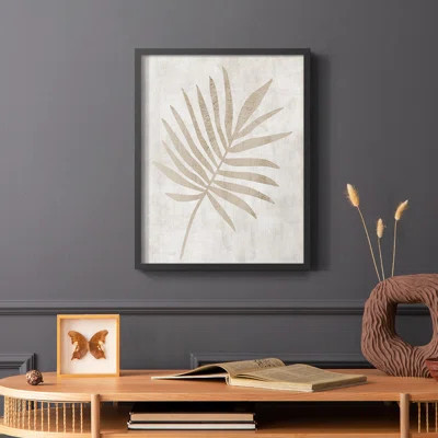 Peaceful Palm I Framed Print - Solid Wood | Wayfair North America