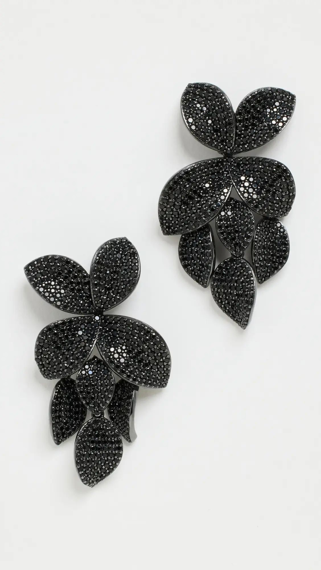 SHASHI Pave Flower Earrings | Shopbop | Shopbop