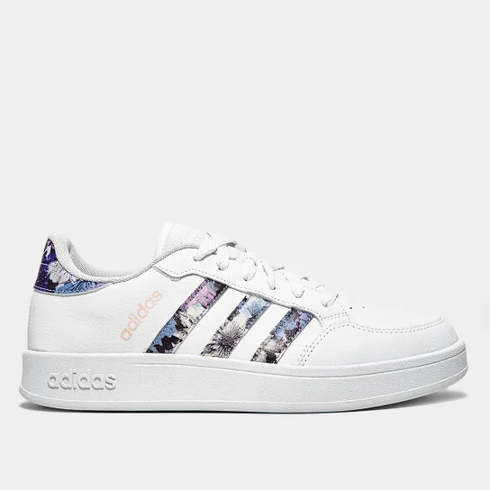 Tênis Adidas Breaknet Feminino - Branco | Netshoes (BR)