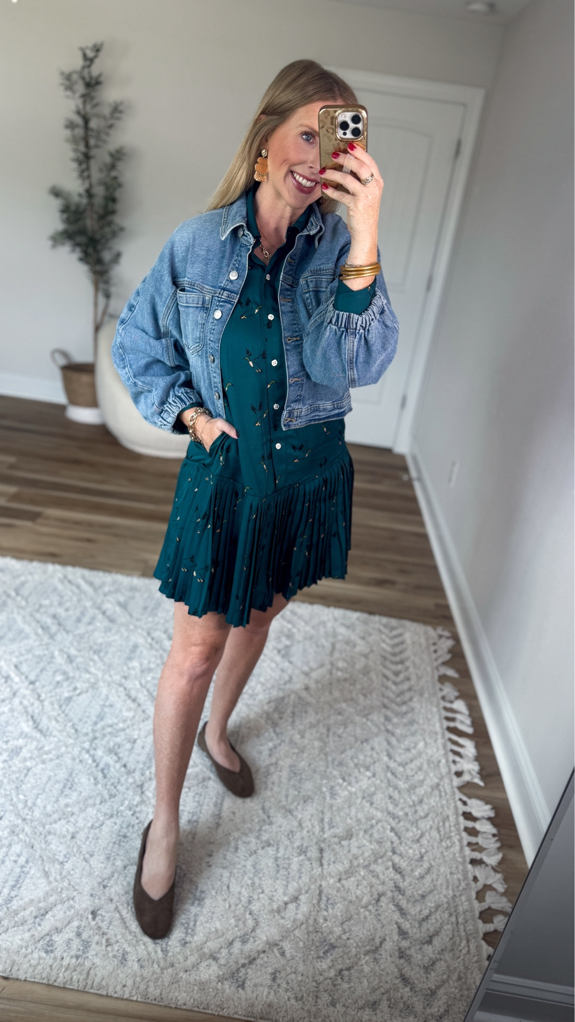 Daily try on, Walmart outfit, Walmart fashion, Walmart try on, Walmart style, free assembly, duck dress

#LTKootd