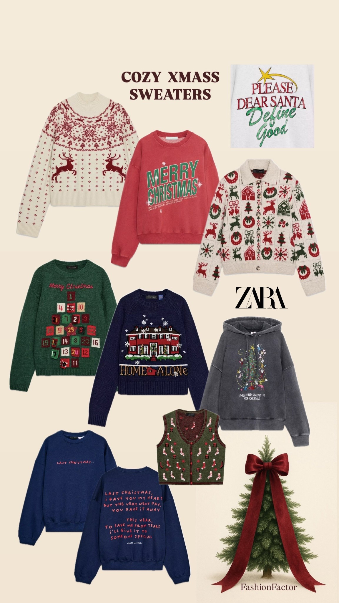 Cozy Christmas sweaters & ofc iconic Home alone sweater 🤍

#LTKootd #LTKGiftGuide #LTKHoliday