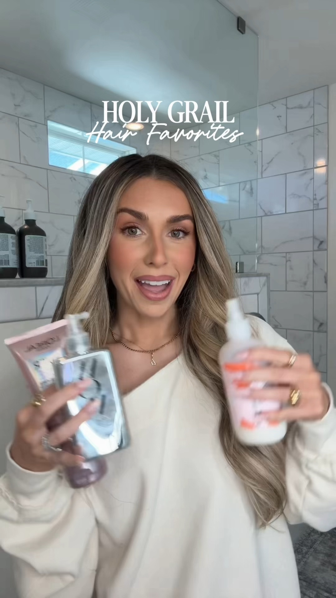 Holy grail hair favorites ✨🫶🏼☁️ shampoo, conditioner, masks, styling products, heat protectiors, texture sprays and more! 

Haircare 
Hair products 
Affordable haircare
Luxury haircare 
Haircare routine 
Hair routine 
Hair wash routine 
Hair wash day 

#LTKBeauty #LTKselfcare #LTKdayinmylife