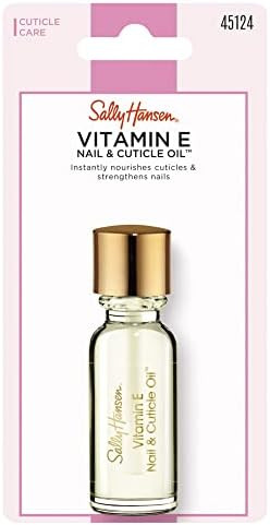 Sally Hansen Vitamin E Nail and Cuticle Oil, 0.45 Fl Oz, Packaging may vary | Amazon (US)