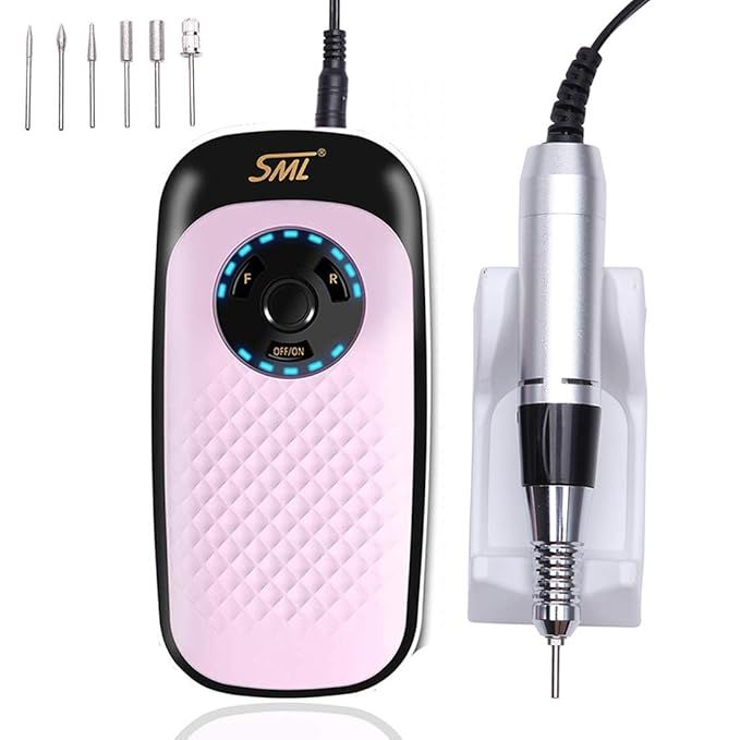 35000RPM Portable Nail Drill Machine, Rechargeable Nail Drills for Acrylic Nails, Professional El... | Amazon (US)
