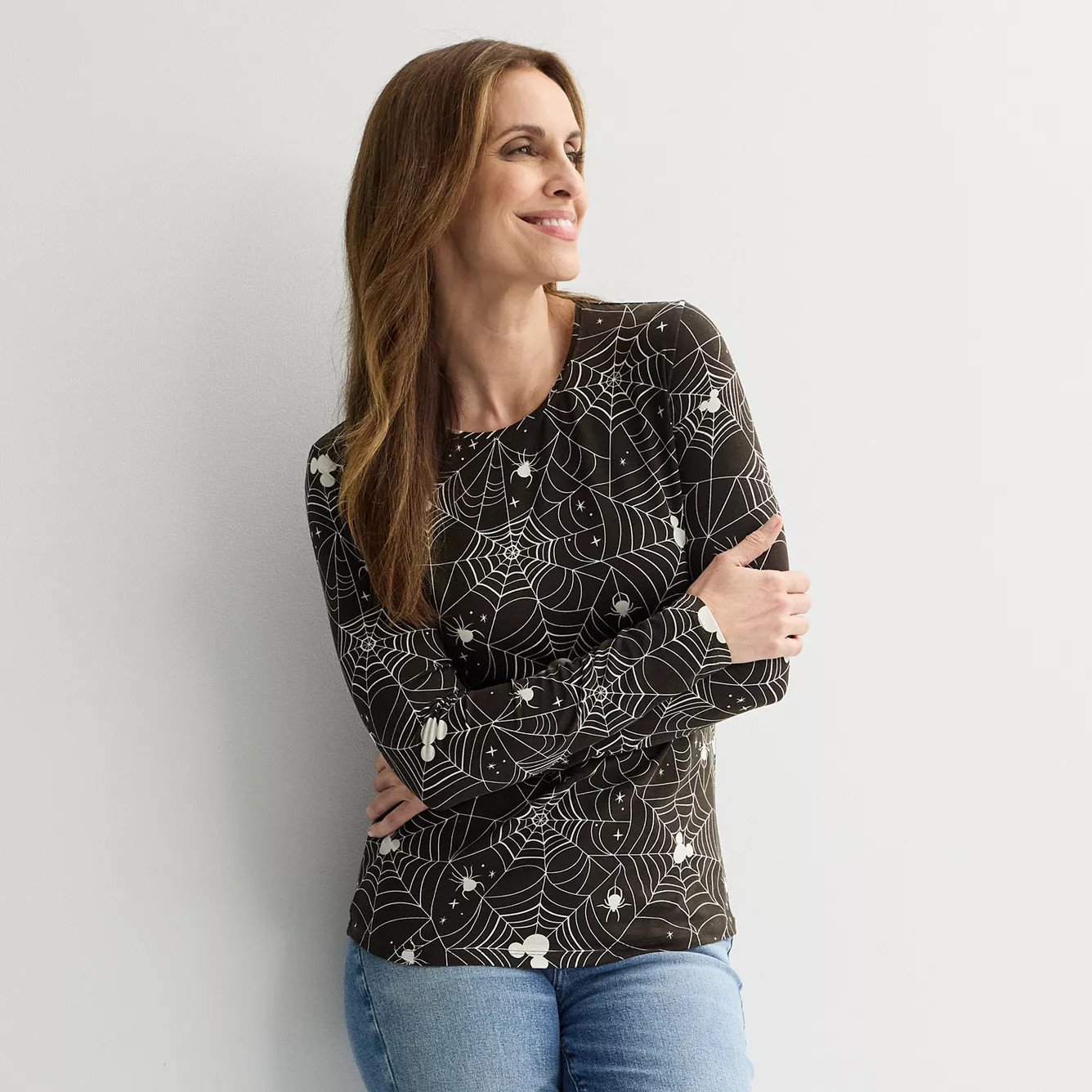 Disney's Mickey Mouse Halloween Long Sleeve Graphic Top | Kohl's