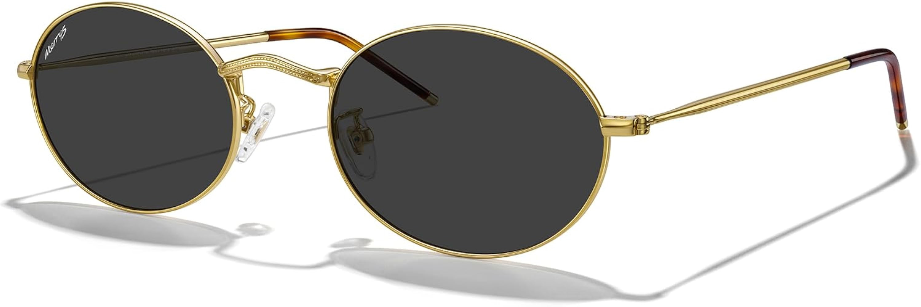 MERRY'S Retro Oval Polarized Sunglasses for Women Trendy Classic Shades UV400 Protection S8537 | Amazon (US)