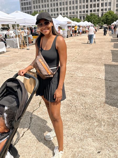 Farmers markets make for a perfect Saturday 🪴 Found this dress at Target & am wearing a small! 

Casual outfit, athleisure dress, tennis dress, Target find 

#LTKfitness #LTKfindsunder50