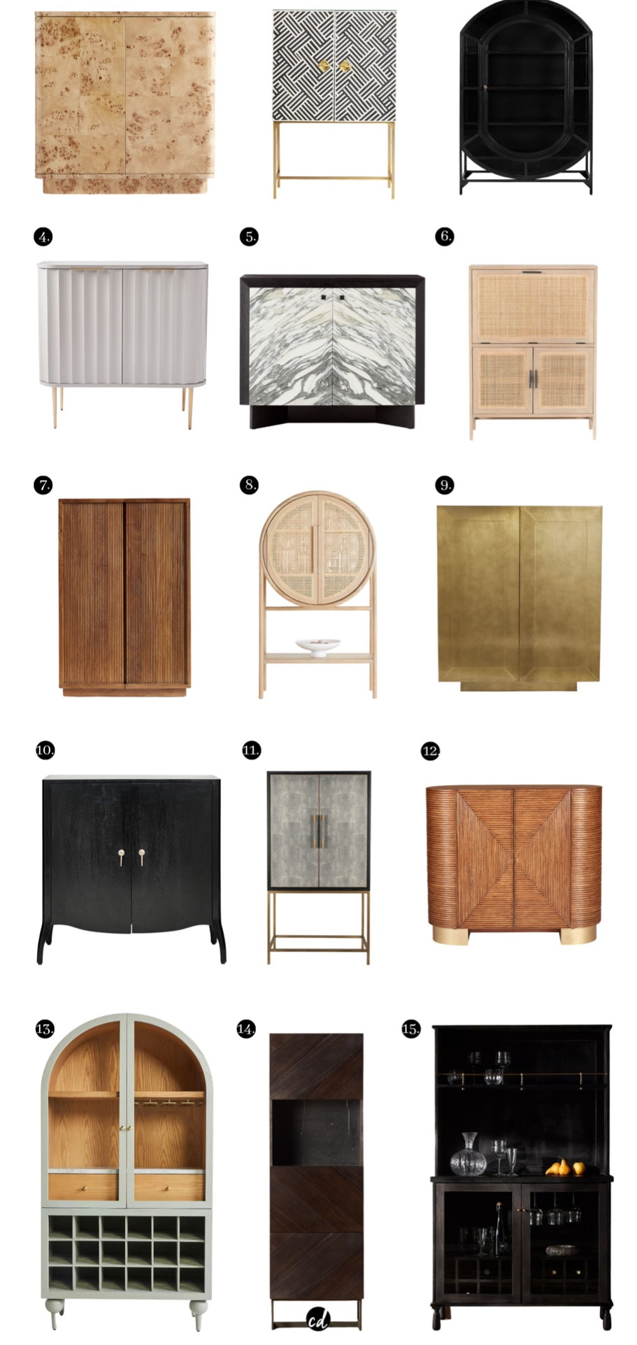 15 Gorgeous Best Home Bar Cabinets for hosting and entertaining at home

#LTKhome